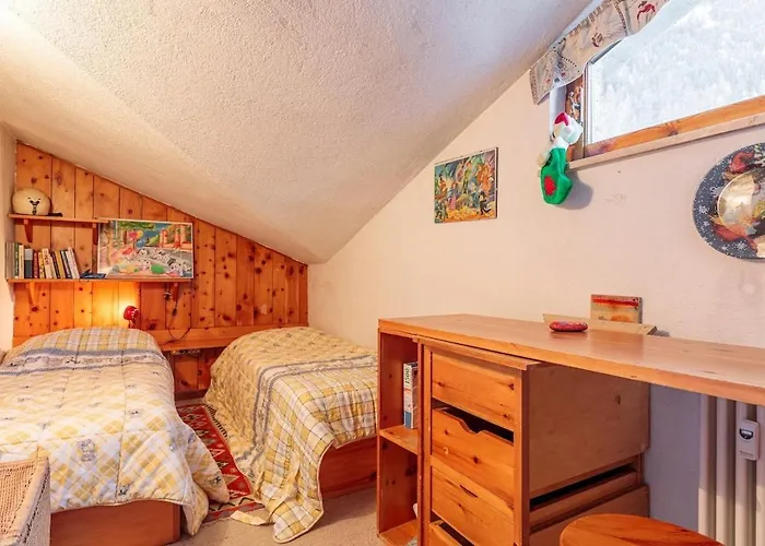 Lejlighed Panoramic With Fireplace Near Courmayeur